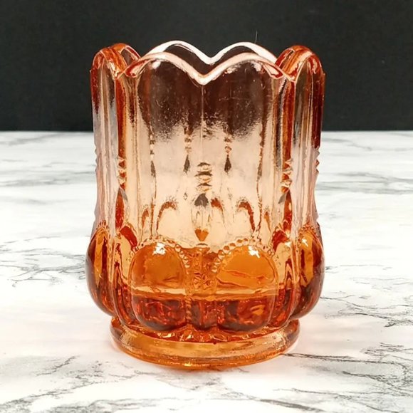 Degenhart Glass Beaded Oval Trinket Toothpick Paperweight Vintage - Picture 1 of 6